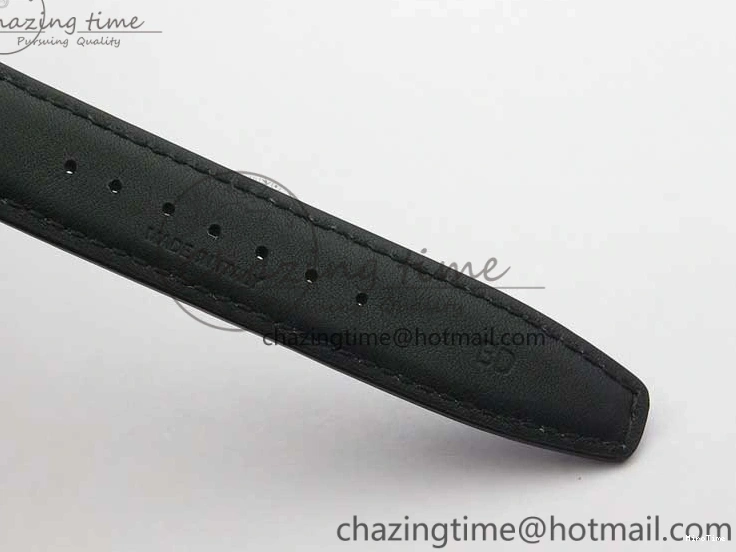 MIROTIME 0325 WeatherProof Portugieser Chronograph Edition “150 Years” IW371602 ZF 1:1 Best Edition White Dial on Black Leather Strap A7750 (Slim Movement) 7120